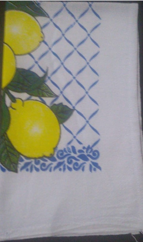 PANO DE COZINHA COLONIAL CCA 45CMX65CM
