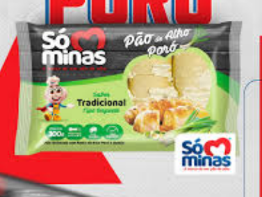 PAO DE ALHO SO MINAS ALHO PORO 300G