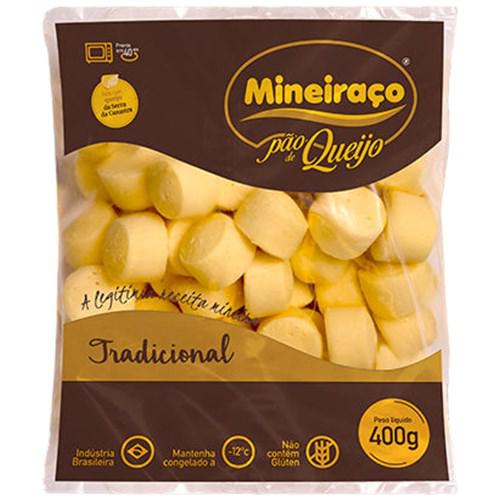 PAO DE QUEIJO MINEIRACO MINI PROVOLONE 400G