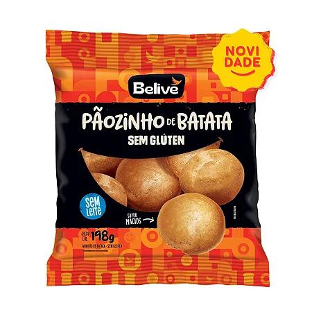 PAOZINHO DE BATATA BELIVE SEM GLUTEN SEM LEITE 198G