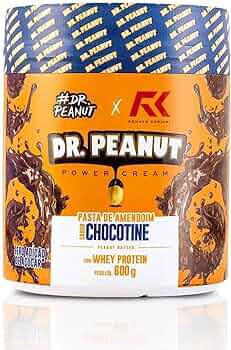 PASTA DE AMENDOIM DR PEANUT CHOCOTINE 600GR