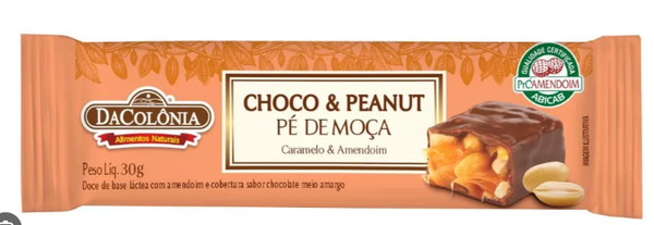 PE DE MOCA DACOLONIA CHOCO E PEANUT 30G