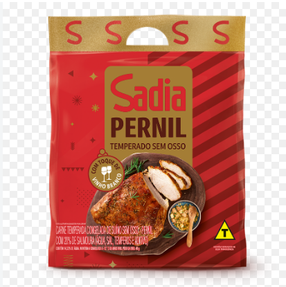PERNIL SADIA TEMPERADO SEM OSSO KG