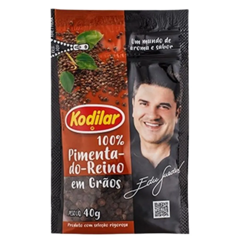 PIMENTA DO REINO EM GRAOS KODILAR EDU GUEDES 40GR