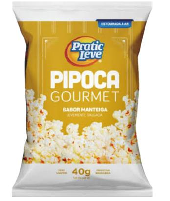 PIPOCA PRONTA PRATIC LEVE GOURMET MANTEIGA 40G