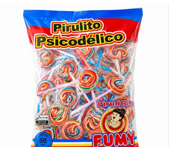 PIRULITO PSICODELICO FUMY 400GR