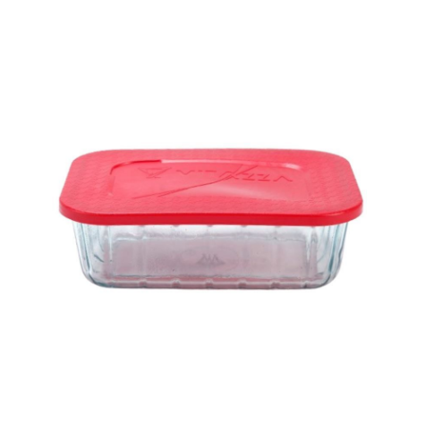 POTE RETANGULAR VITAZZA COM TAMPA OCEANI 1L