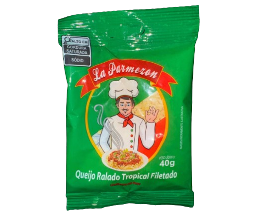 QUEIJO TROPICAL RALADO LA PARMEZON FILETADO 40G
