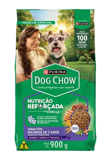 RACAO DOG CHOW MULTI PROTEINAS ADULTO 900G
