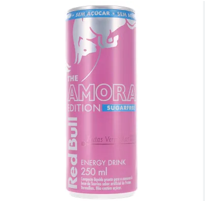RED BULL SUGARFREE CEREJA E BAUNILHA 250ML