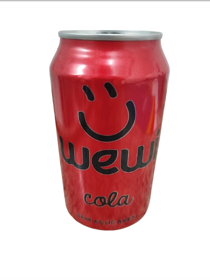 REFRIGERANTE WEWI ORGANICO COLA ZERO LATA 350ML