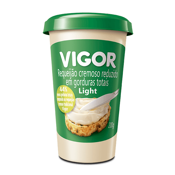 REQUEIJAO CREMOSO VIGOR LIGHT 200GR