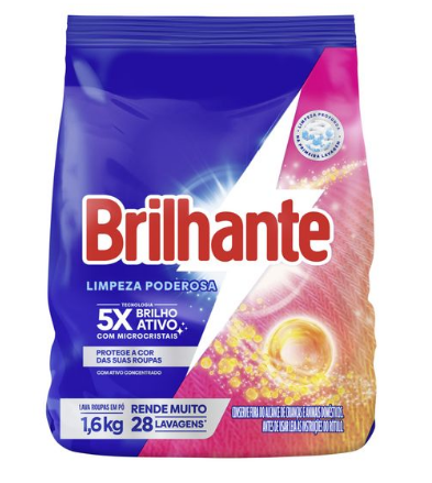 SABAO EM PO BRILHANTE SACHE LIMPEZA TOTAL 1,6KG.