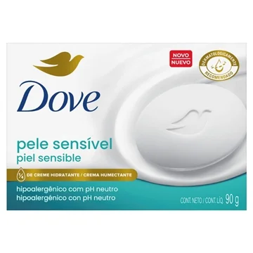 SABONETE DOVE PELE SENSIVEL 90GR