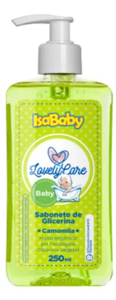 SABONETE LIQUIDO ISABABY LOVELY CARE CAMOMILA 250ML