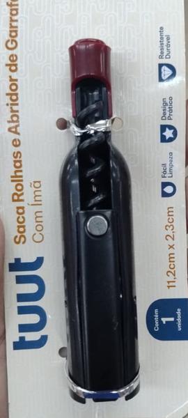 SACA ROLHAS E ABRIDOR DE GARRAFAS COM IMA