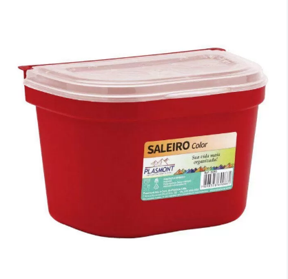 SALEIRO DE PAREDE TRANSLUCIDO 16CM