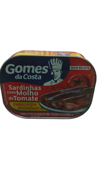 SARDINHA GOMES DA COSTA MOLHO DE TOMATE 250G