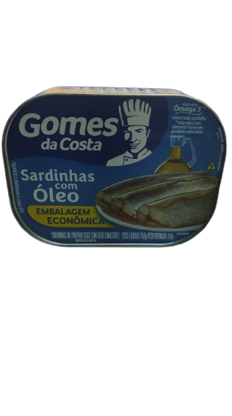 SARDINHA GOMES DA COSTA OLEO 250GR