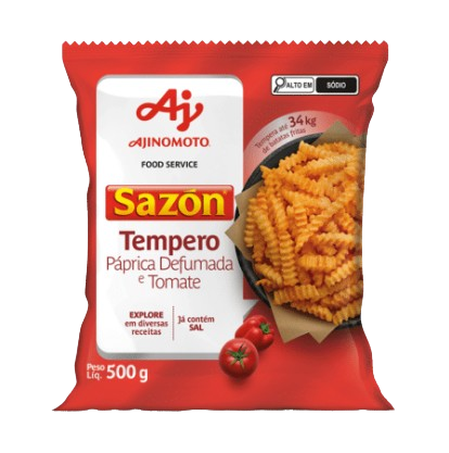 SAZON PAPRICA DEFUMADA E TOMATE 500G