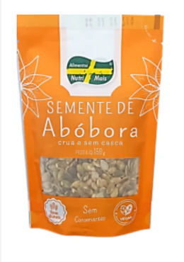 SEMENTE DE ABOBORA NUTRIMAIS SEM CASACA 150G