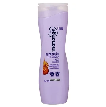 SHAMPOO MONANGE QUIMICA SEM DRAMA  325ML