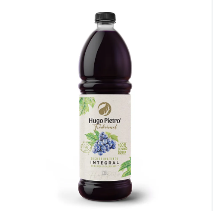 SUCO DE UVA TINTO HUGO PIETRO INTEGRAL 1,35L