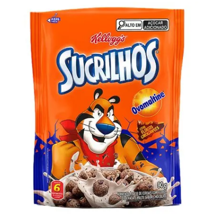 SUCRILHOS KELLOGGS CHOCOLATE SACHE  90G