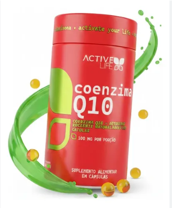 SUPLEMENTO ALIMENTAR ACTIVE LIFE COENZIMA Q10 30 CAPSULAS