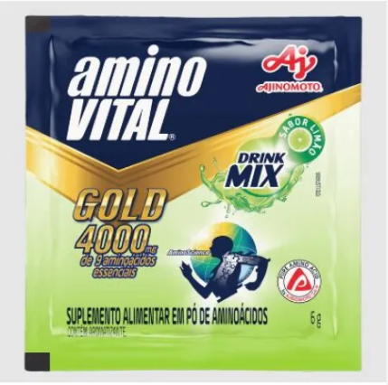 SUPLEMENTO ALIMENTAR AMINO VITAL EM PÓ LIMAO 6G