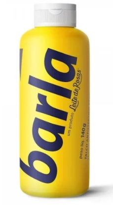 TALCO BARLA LEITE DE ROSAS 140 G