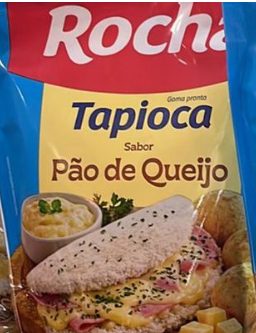 TAPIOCA ROCHA SABOR PAO DE QUEIJO 400GR