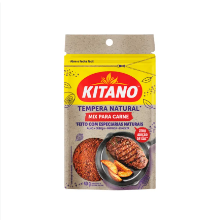 TEMPERO KITANO MIX PARA CARNE SACHE 40G