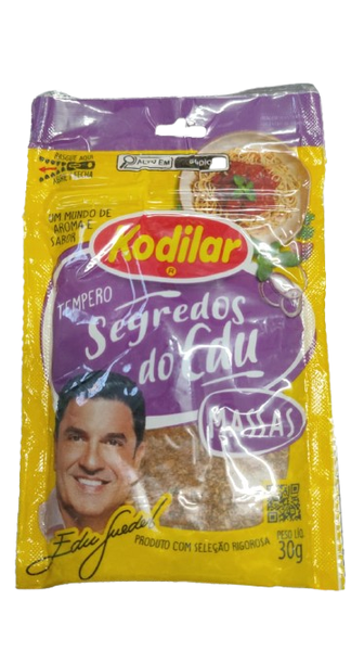 TEMPERO KODILAR SEGREDOS DO EDU MASSAS 30G