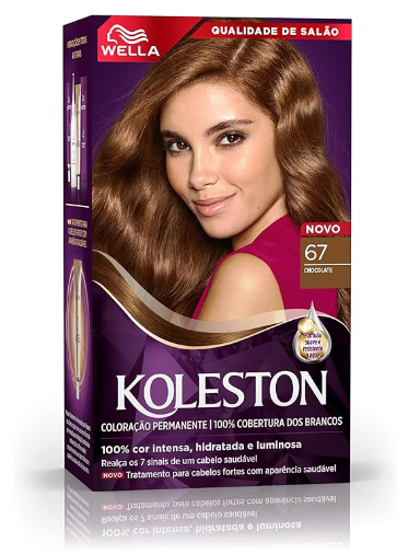 TINTURA KOLESTON DELUXE CHOCOLATE 67 0% AMONIA