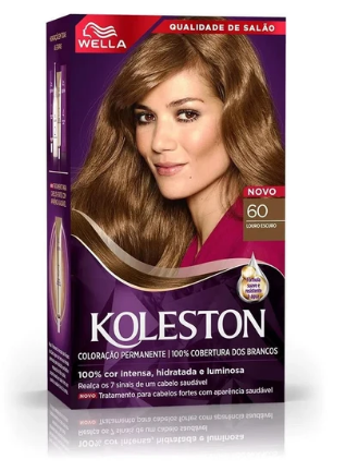 TINTURA KOLESTON DELUXE LOURO ESCURO 60 0% AMONIA