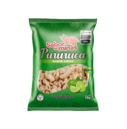 TORRESMO SABOR DE MINAS FRITO SABOR LIMAO 50G