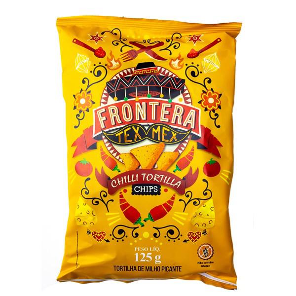 TORTILLA CHIPS CHILLI FRONTERA TEX MEX 125G
