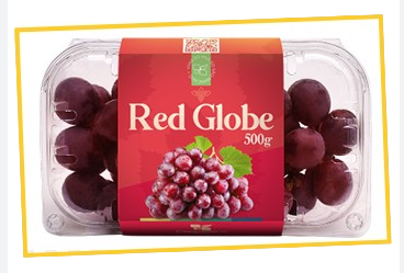 UVA RED GLOBE CUMBUCA 500G
