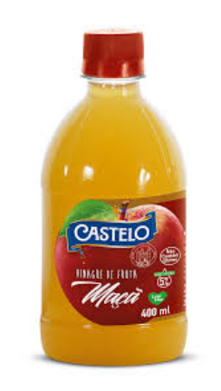 VINAGRE CASTELO MACA LEVE VITA 400ML
