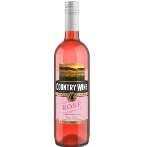 VINHO COUNTRY ROSE MESA SUAVE 750ML