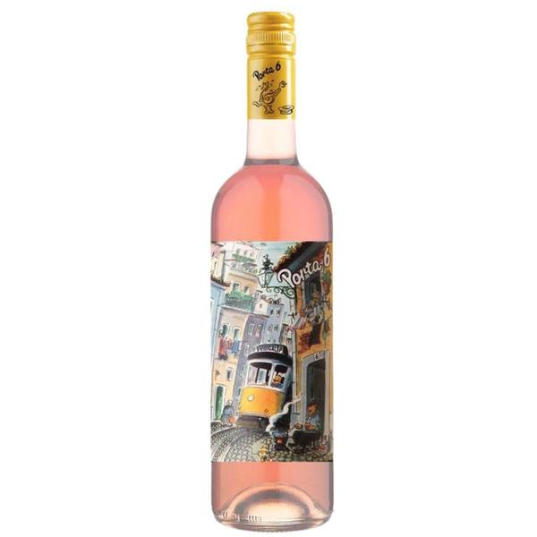 VINHO PORTA 6 ROSE MEIO SECO 750ML