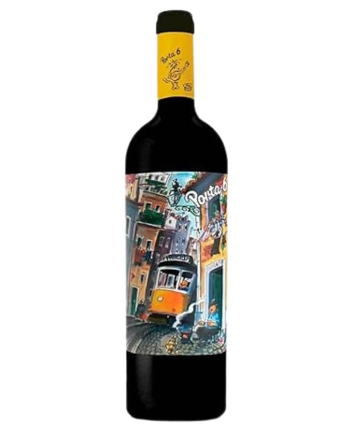 VINHO PORTA 6 TINTO MEIO SECO 750ML.