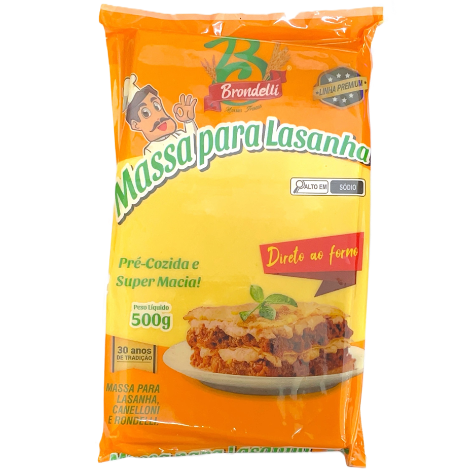 Massa p/ Lasanha Brondelli , 500g