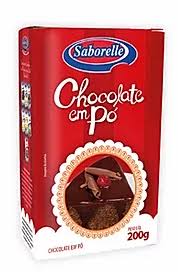 Chocolate em Pó Saborelle Soluvel, 200g