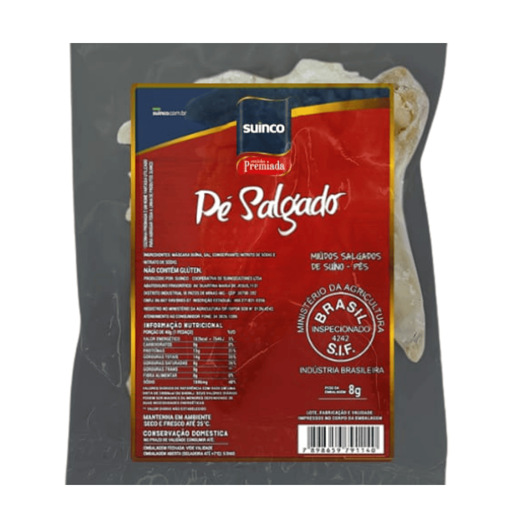 Pé Suíno Salgado KG