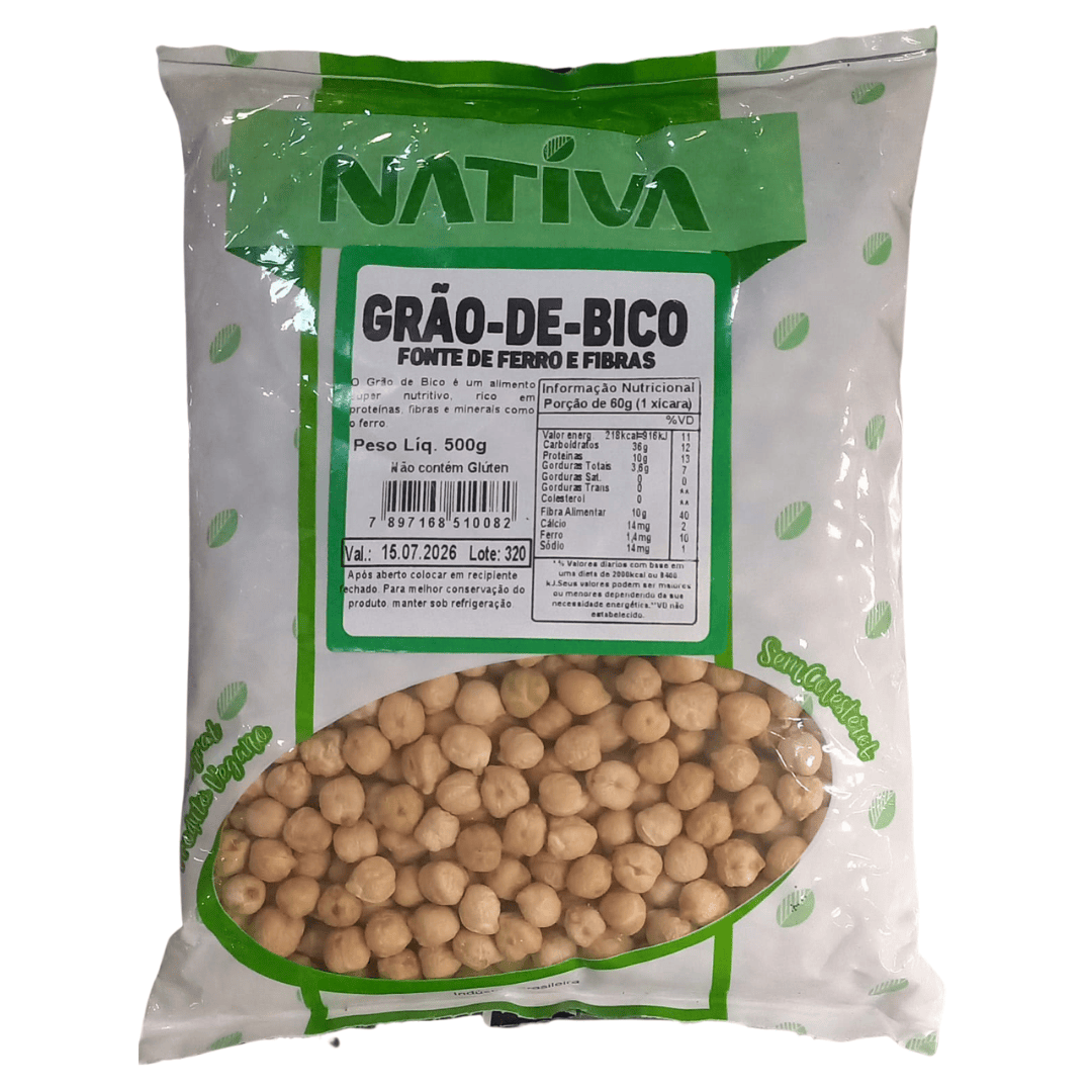 Grão de Bico Natíva, 500g