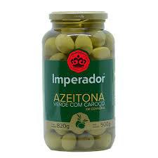 AZEITONA IMPERADOR VERDE C CAROCO 500G