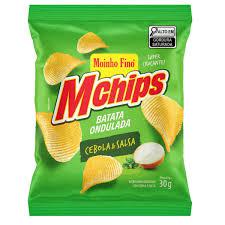 BATATA MCHIPS ONDULADA CEBOLA SALSA 30G