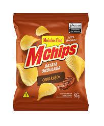 BATATA MCHIPS ONDULADA CHURRASCO 30G